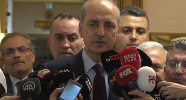 Numan Kurtulmuş, TBMM Başkanlık başvurusu için dilekçesini verdi