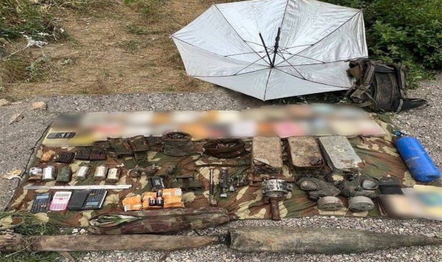 Pençe Yıldırım bölgesinde çok sayıda mühimmat ele geçirildi