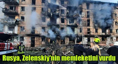 Rusya, Zelenskiy'nin memleketini vurdu