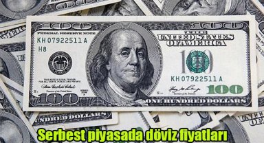 Serbest piyasada döviz fiyatları