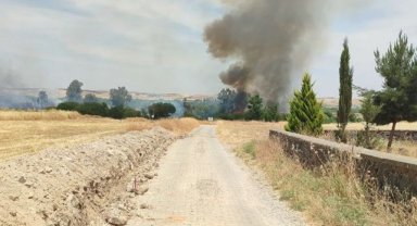 Sınırda yükselen dumanlar korkuttu