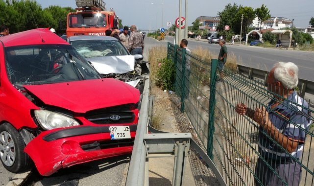 Sürücünün bir anlık dikkatsizliği faciaya davetiye çıkarıyordu