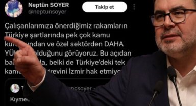 AK Partili Saygılı’dan Başkan Soyer’in eşinin paylaşımına yanıt!