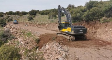 Aliağa’da ormanlık alanlarda hummalı çalışma