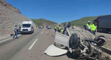 Aşkale’de feci kaza