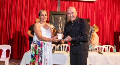 Başkan Tunç Soyer 16. Tiyatro Buluşması’nda konuştu