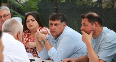 Başkan V. Özkan Sahaya İndi Vatandaştan Tam Not Aldı