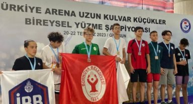 Çamdibi’nden şampiyon çıktı: Genç Arda yüzmede Türkiye ikincisi oldu