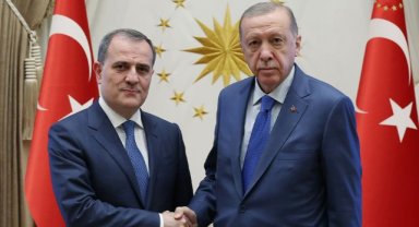 Cumhurbaşkanı Erdoğan, Azerbaycan Dışişleri Bakanı Bayramov’u kabul etti