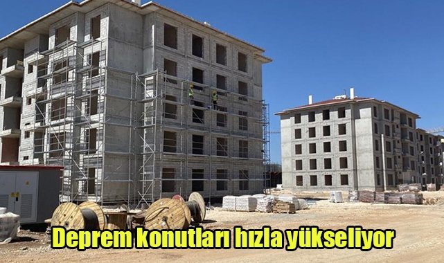 Deprem konutları hızla yükseliyor