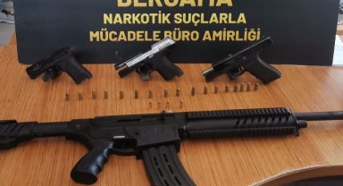 Hakkında 10 ayrı yakalama emri bulunan azılı zanlı kıskıvrak yakalandı