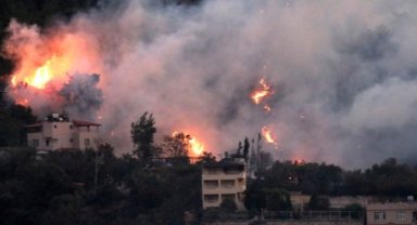 Hatay'da orman yangını
