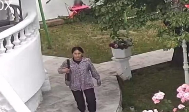 Hırsızlık şüphelisi kadının 'pes' dedirten rahatlığı!
