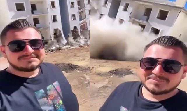 ’İn aşağı’ diye bağırdı, 5 katlı bina yerle bir oldu