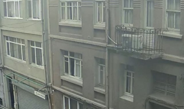 İstanbul'da 'örümcek adam' gibi hırsız