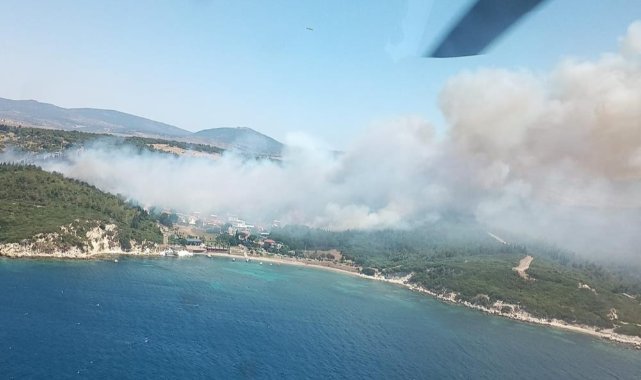 İzmir'deki orman yangınıyla ilgili gözaltına alınan 2 kişi serbest