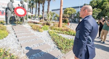 İzmir Lozan'ın 100. yıldönümünü kutluyor: Soyer'den Ata'ya ve İnönü'ye saygı çelengi