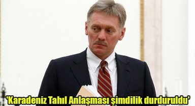 'Karadeniz Tahıl Anlaşması şimdilik durduruldu'