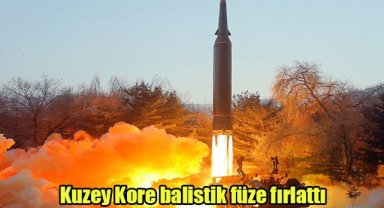 Kuzey Kore balistik füze fırlattı