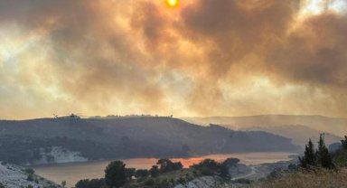 Manisa’daki yangına müdahale devam ediyor