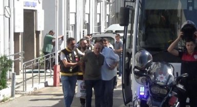 Oto galerici çetesi operasyonunda şüpheliler adliyede