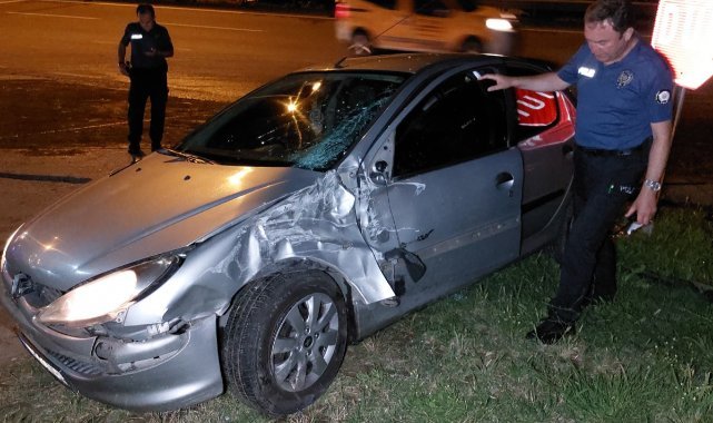 Samsun'da kamyonet ile otomobil çarpıştı