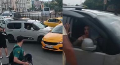 Sarhoş kadın sürücü ortalığı birbirine kattı, vatandaşlar çareyi aracın anahtarını almakta buldu