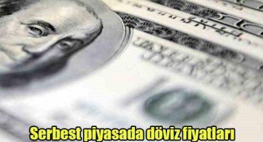 Serbest piyasada döviz fiyatları
