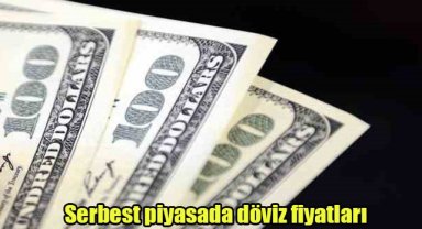 Serbest piyasada döviz fiyatları