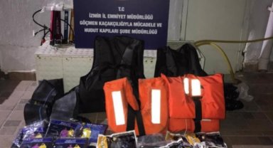 Takside 4 düzensiz göçmen yakalandı