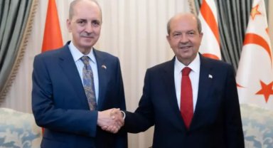 TBMM Başkanı Numan Kurtulmuş KKTC'de