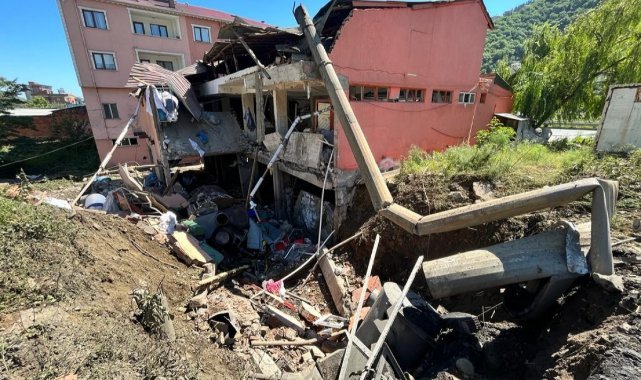 Trabzon'da iş yerinde buhar kazanı patladı