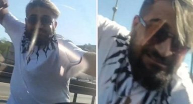 Trafikte yol kesip hamile kadına dehşeti yaşatmıştı