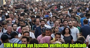 TÜİK Mayıs ayı işsizlik verilerini açıkladı