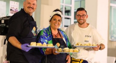 Gastronomi dünyası Sakız Adası'nda buluştu: Türk Şeften Sakızlı Kadayıf