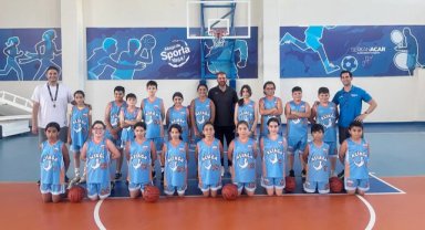 Yeni Mahalle’de çocuklar spor yaparak eğleniyor