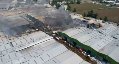 18 iş yerine sıçrayan yangın kontrol altına alındı