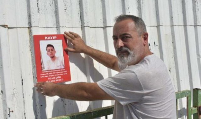 Ailesi Veli Eren’i, duvar ve direklere yapıştırdığı afişlerle arıyor