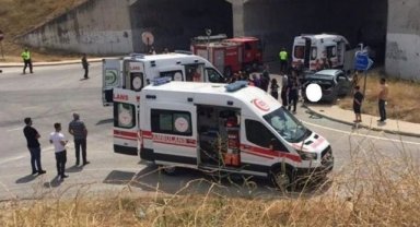 Amasya’da zincirleme kaza