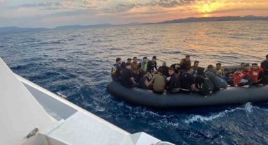 Aydın’da 39 düzensiz göçmen kurtarıldı