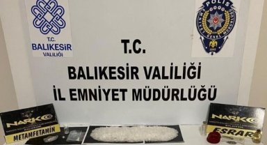 Balıkesir’de uyuşturucu operasyonu