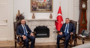 Başkan Soyer’den Vali Elban’a ziyaret