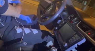 Beşiktaş’ta araçta akıl almaz uyuşturucu düzeneği