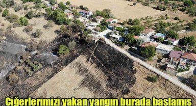Ciğerlerimizi yakan yangın burada başlamış