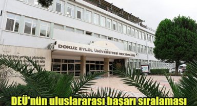 DEÜ'nün uluslararası başarı sıralaması