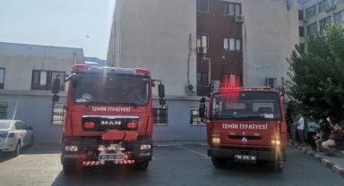 İzmir’de hastanede korkutan yangın