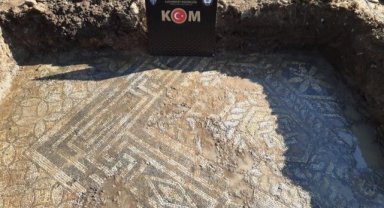 İzmir'de polisin mozaik bulduğu bölge sit alanı ilan edildi