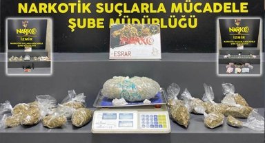 İzmir'de uyuşturucu operasyonu: Yüklü miktarda uyuşturucu madde ele geçirildi