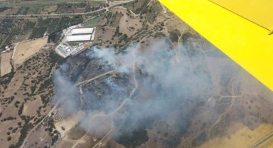 İzmir Menemen’de orman yangını