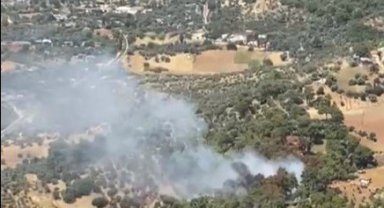 Kiraz’daki orman yangını kontrol altında